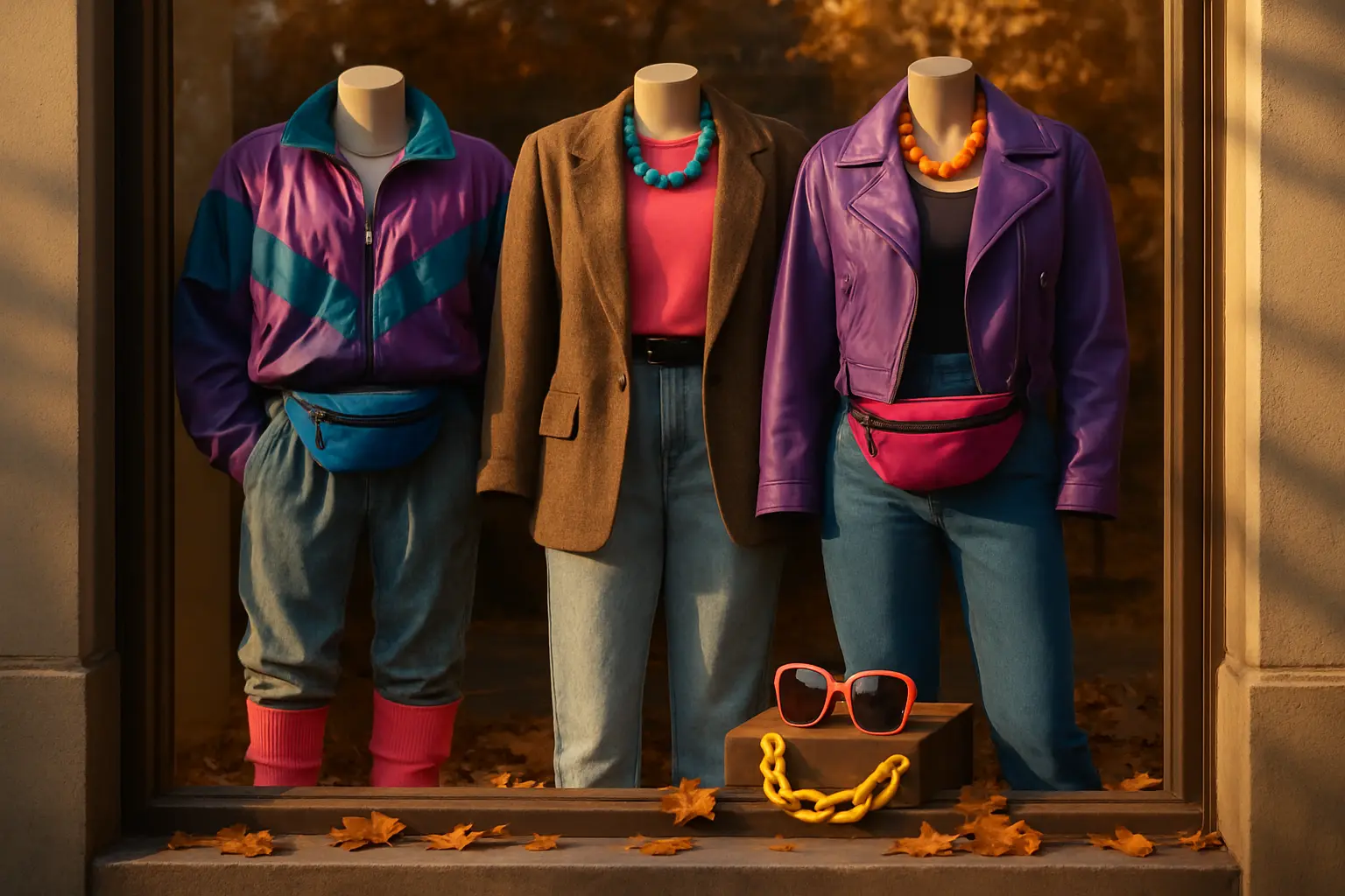 80s outfit and the season