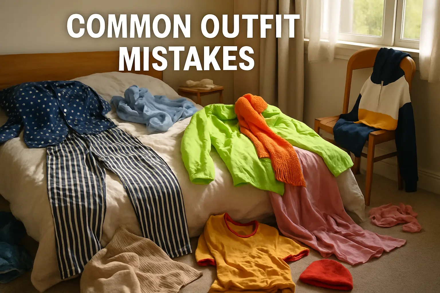 Common outfit mistakes