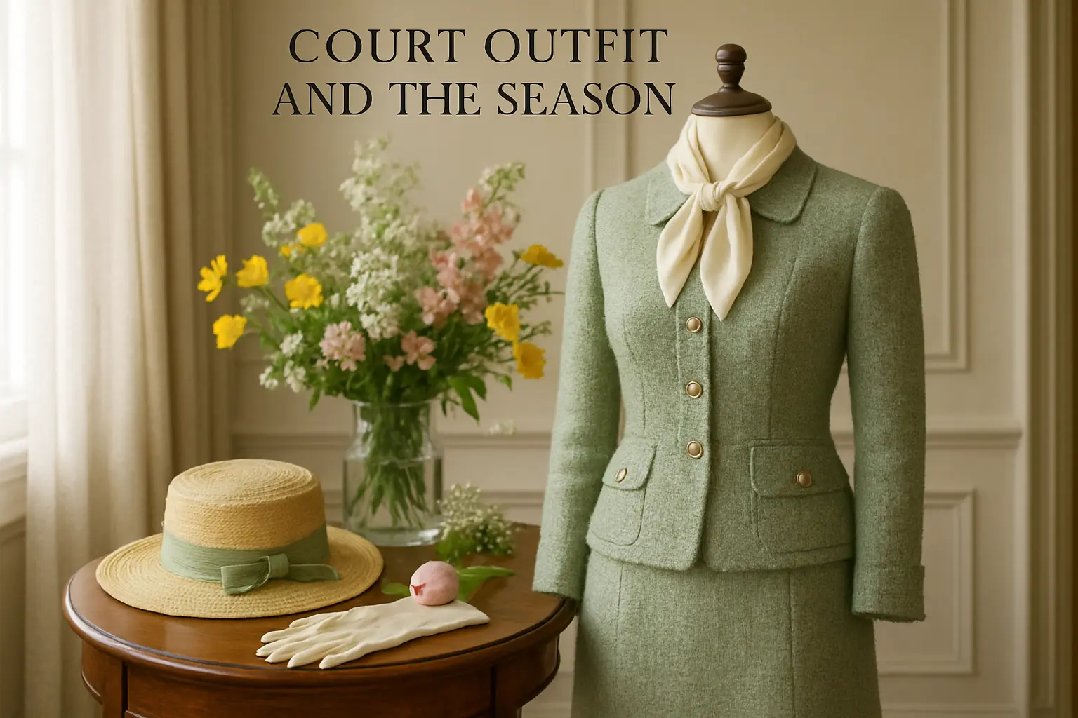 Court outfit and the season