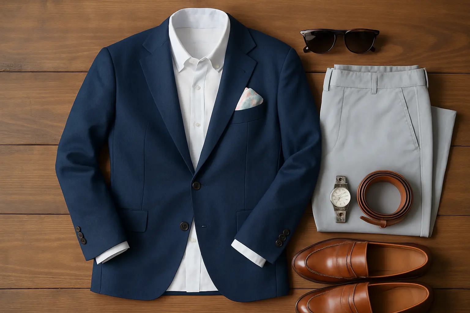 How to dress for a baby shower as a man