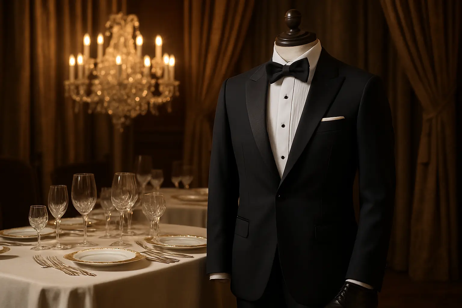 How to dress for a banquet as a man