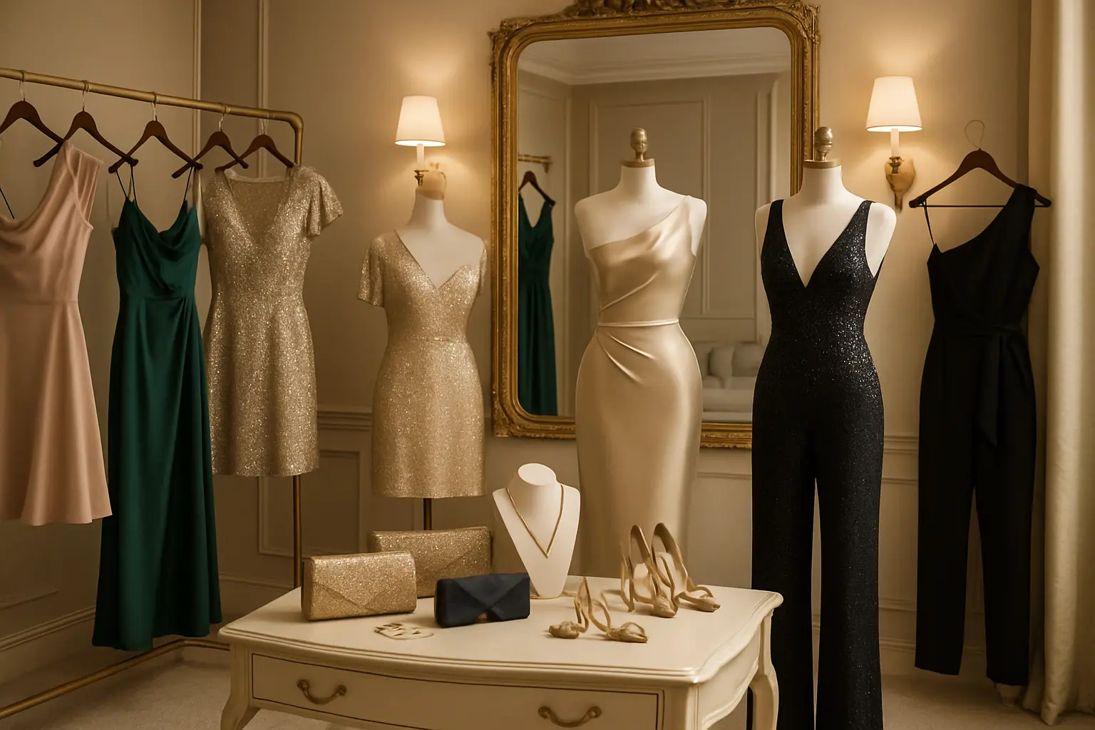 How to dress for a party as a woman