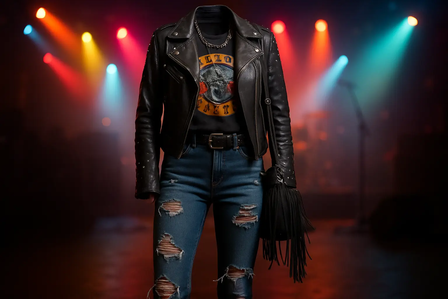 How to dress for a rock concert as a woman