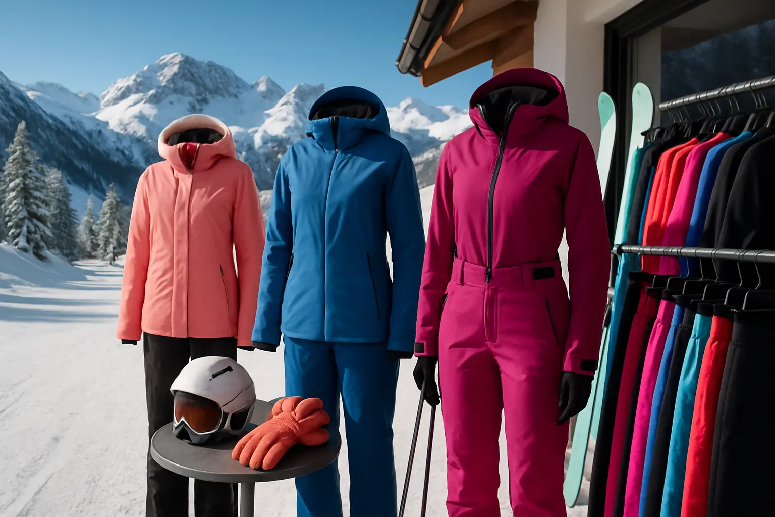How to dress for skiing as a woman