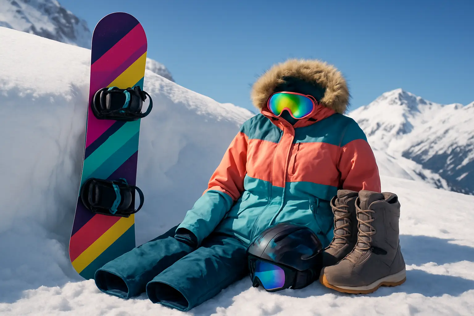 How to dress for snowboarding as a woman