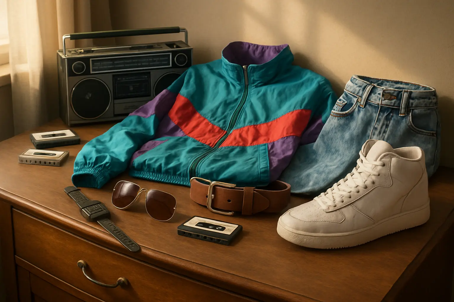 How to dress in 80s style as a man