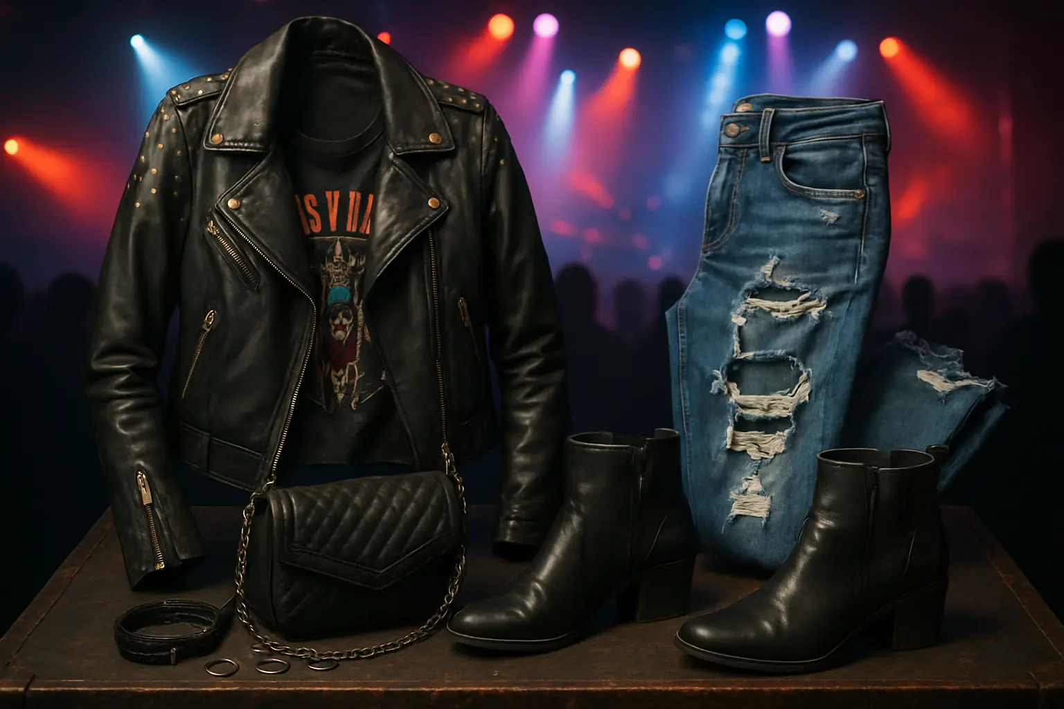 Jak się ubrać na koncert rockowy jako kobieta?