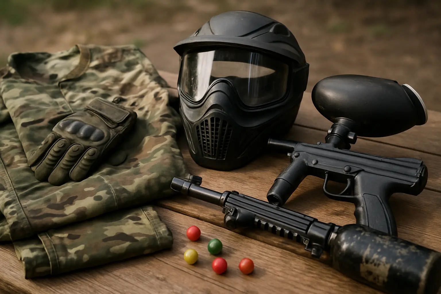 Jak się ubrać na paintball jako mężczyzna?