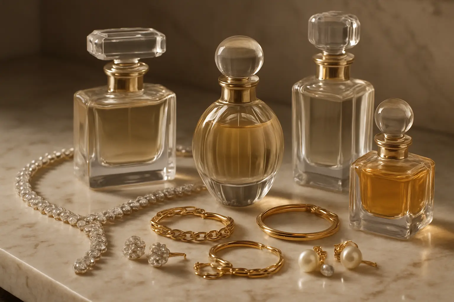 Pay attention to accessories – fragrance and jewelry