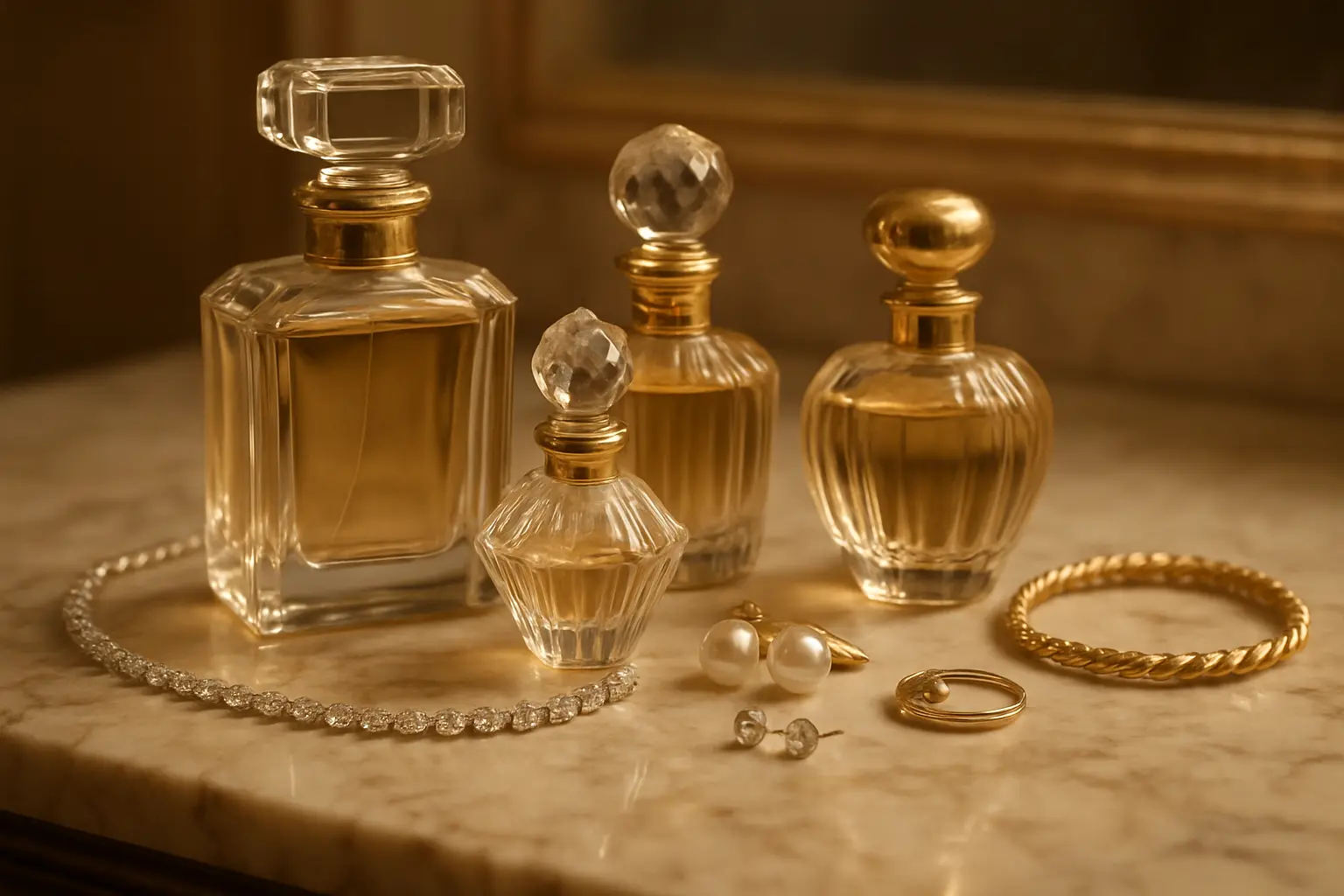 Pay attention to accessories – fragrance and jewelry