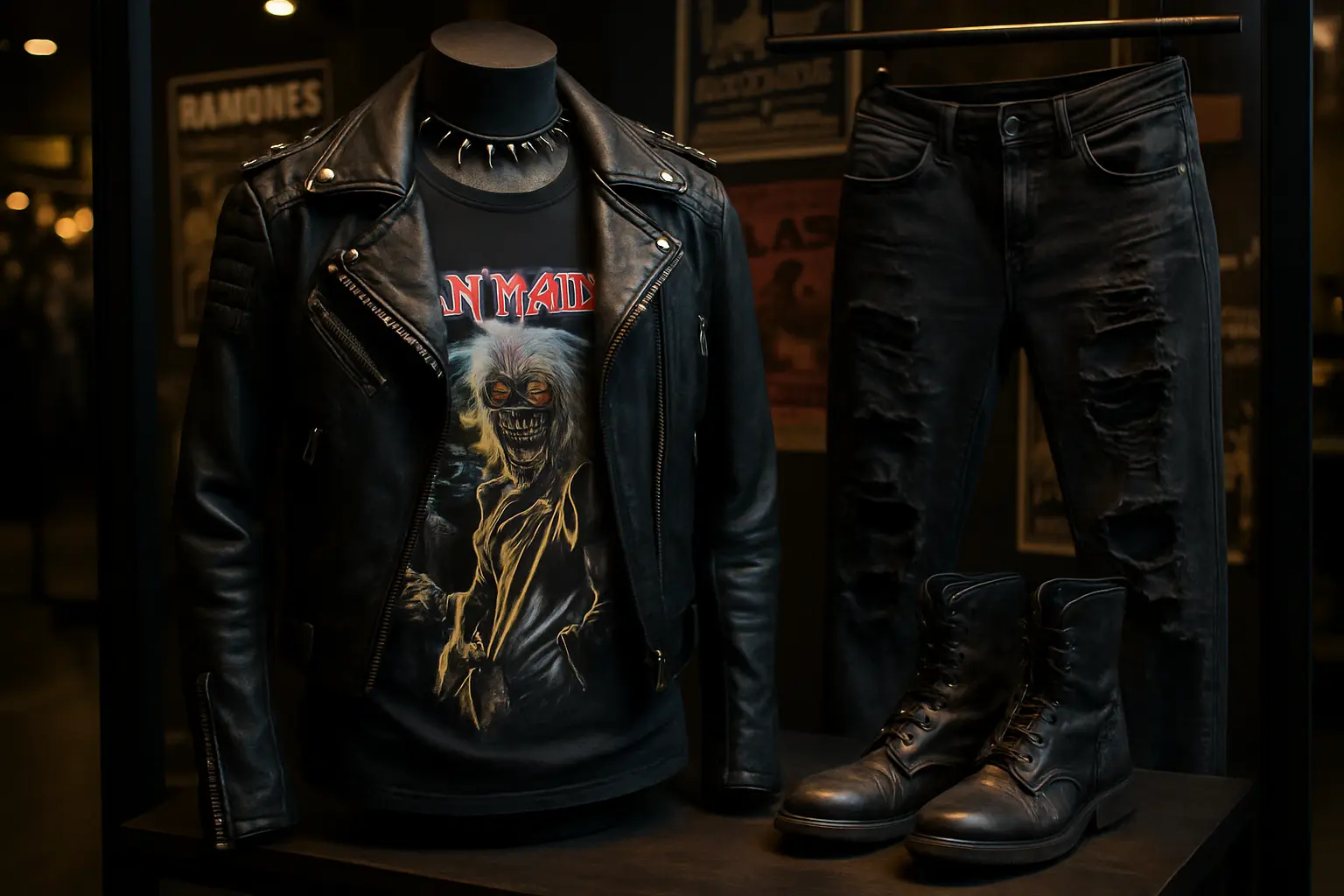 Rock concert outfit ideas with edge