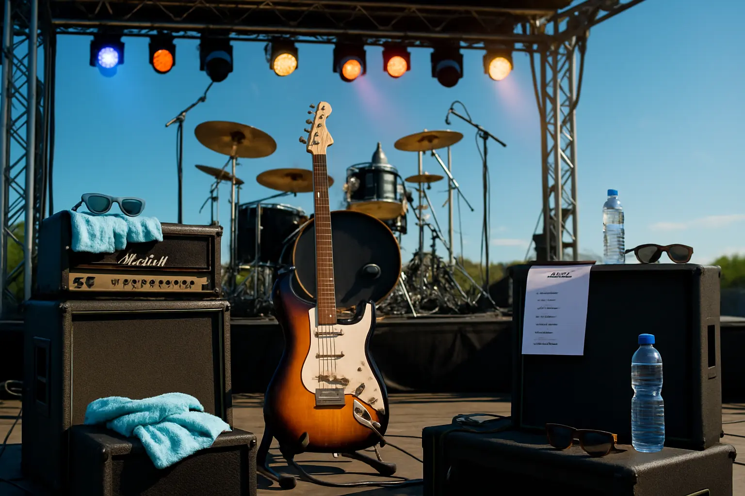 Ubiór na koncert rockowy a pora roku