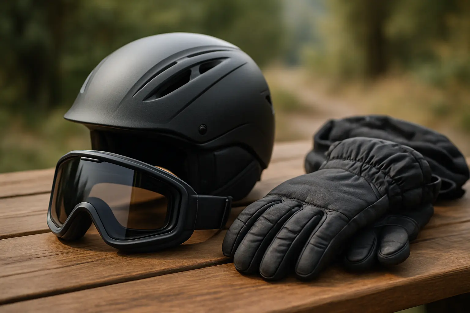 Zadbaj o dodatki – kask, gogle, rękawice